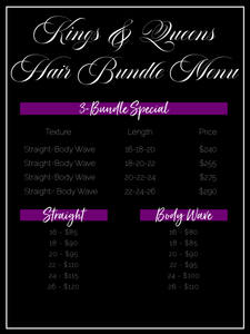 Bundle prices